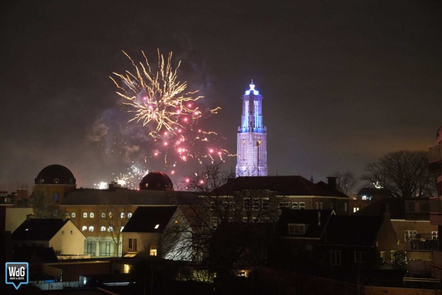 Vuurwerk in Weert tijdens jaarwisseling