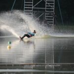 ENTC organiseert Waterski kampioenschappen bij Waterskibaan De IJzeren Man. Foto via ENTC.