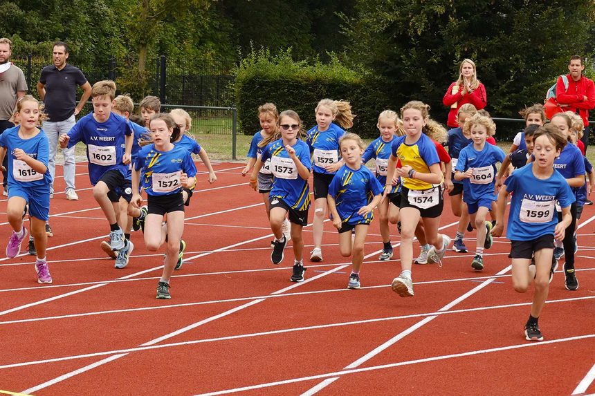 Spannende atletiekmeerkamp voor jeugd bij AVWeert