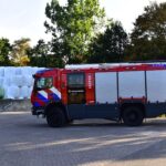 Kleine brand bij een agrarisch bedrijf aan de Heiweg in Ospel.