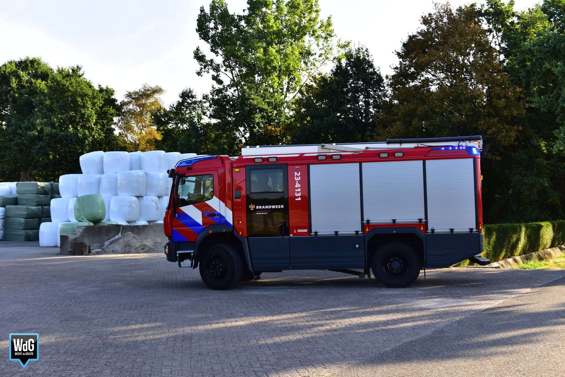 Brand bij agrarisch bedrijf in Ospel snel onder controle
