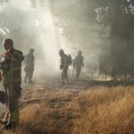 Natuurbrand aan Schoordijk in Nederweert snel onder controle