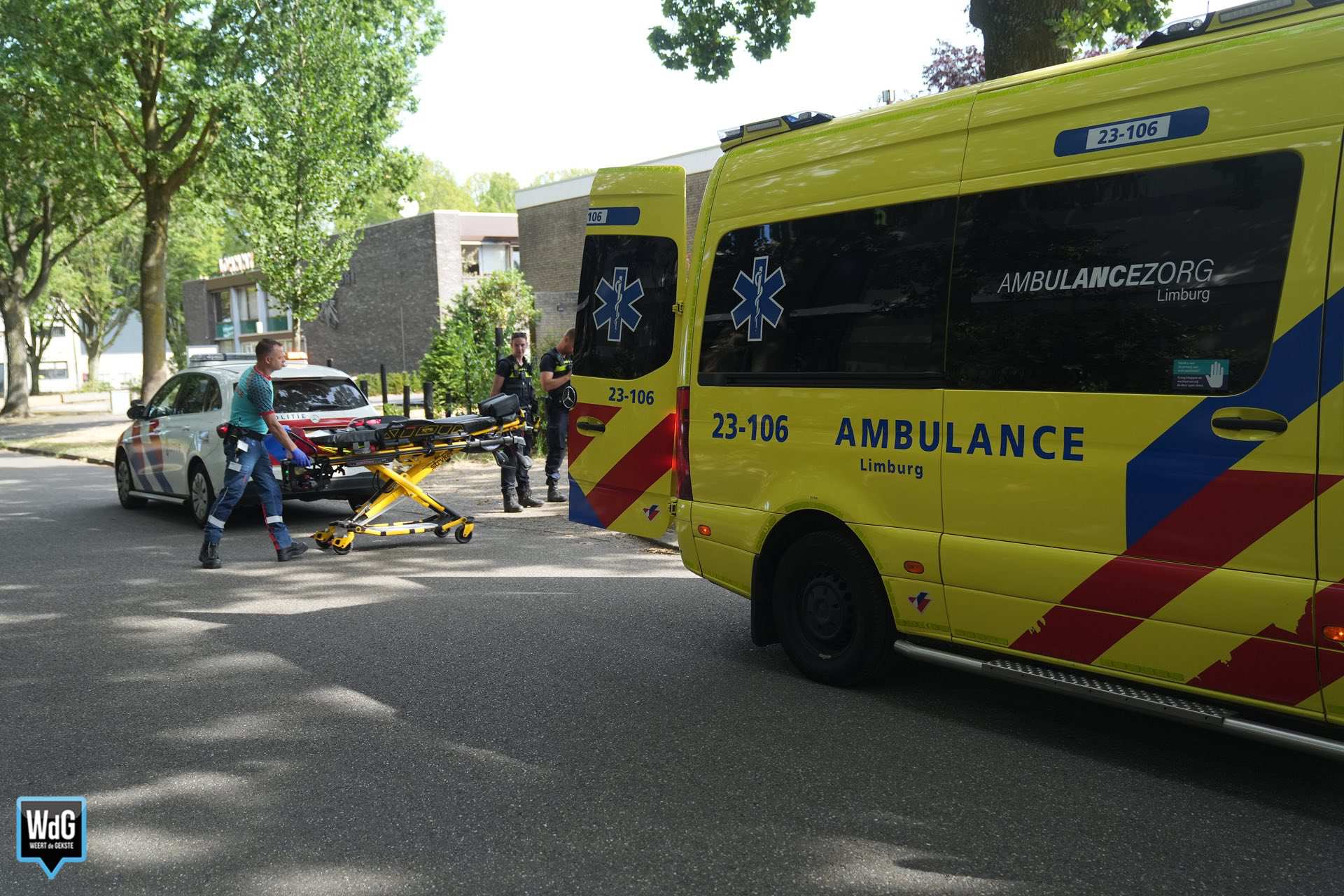 Fietser gewond na val op Uilenweg