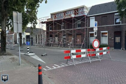 Coenraad Abelsstraat wekenlang dicht vanwege instabiele voorgevel