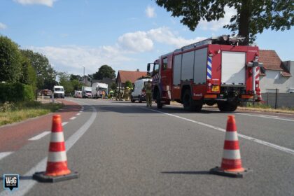 Brandweer van Stramproy naar Molenbeersel vanwege gaslek