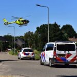 Traumahelikopter landt voor medische noodsituatie in Nederweert