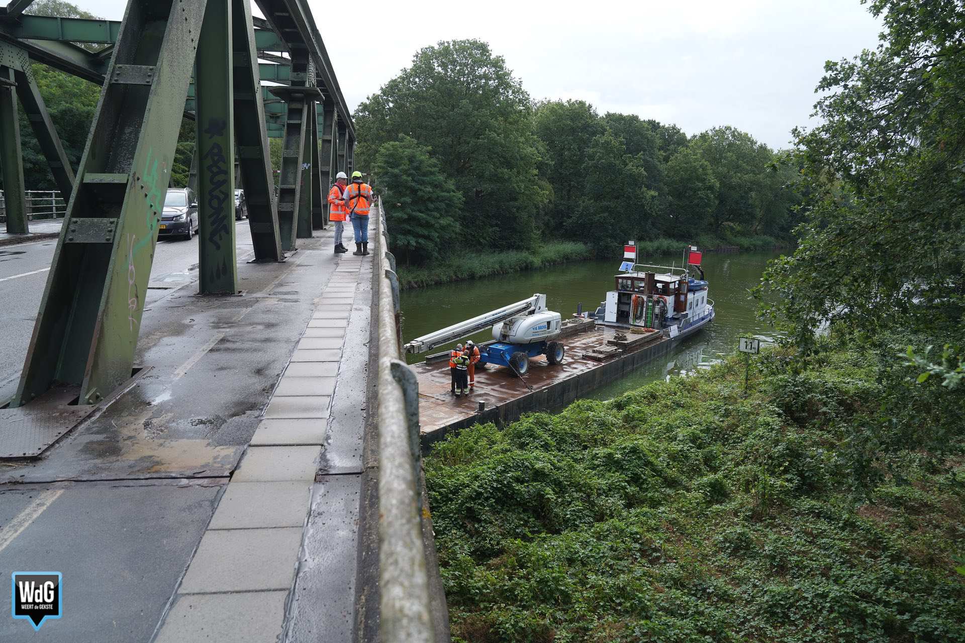 Archieffoto WdG - Inspectie Kelperbrug