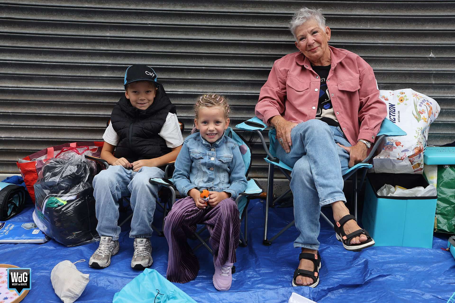 Kinderbraderie in Weert. Foto van Theo van de Winkel
