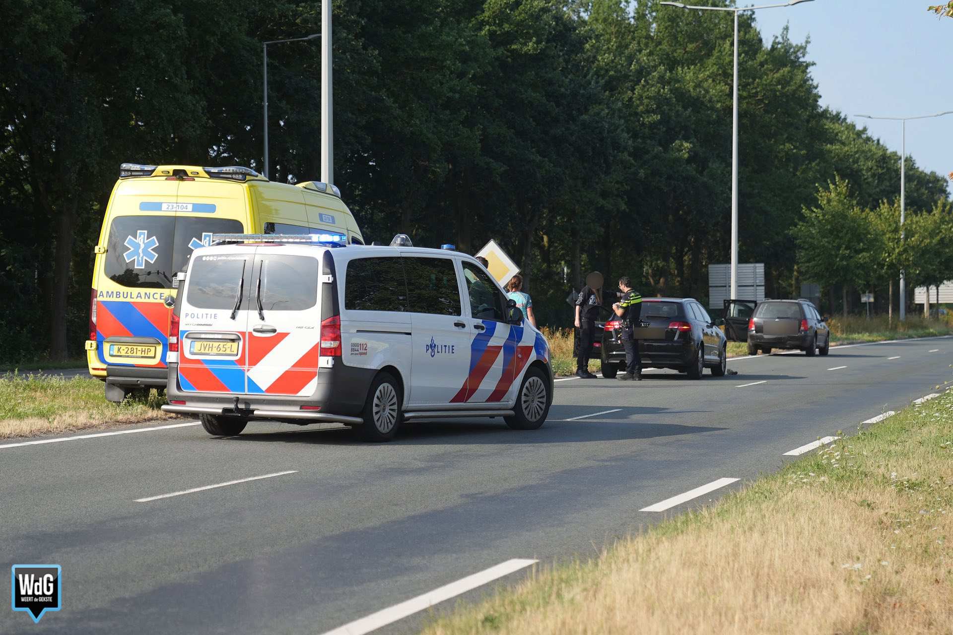 Kop-staartbotsing op Ringbaan-Noord na remactie