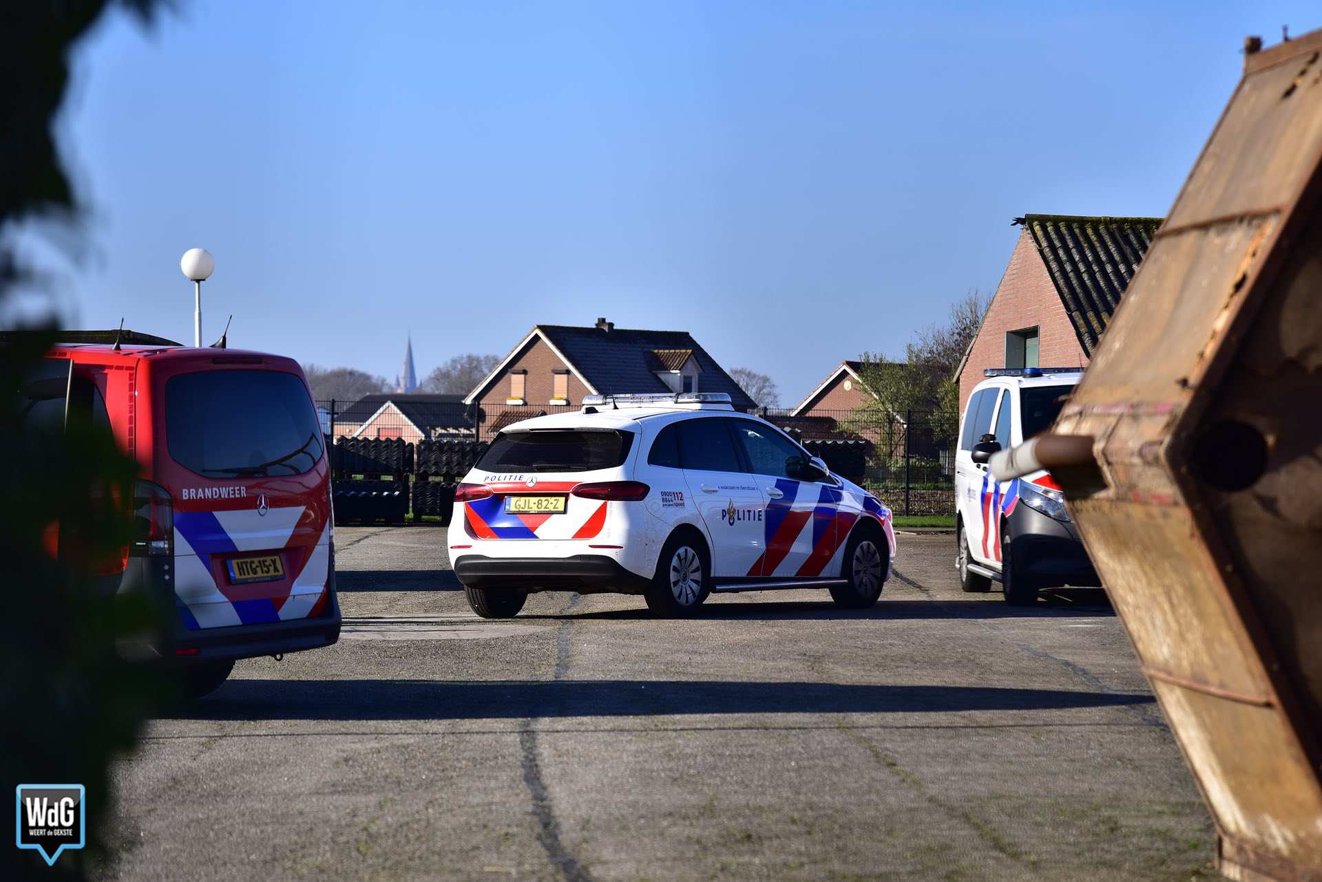 Burgemeester Op de Laak van Nederweert sluit twee stallen aan het Ommelpad in Ospel voor een jaar vanwege overtredingen van de Opiumwet. Archieffoto