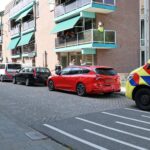 Kop-staartbotsing op de Emmasingel in Weert