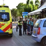 Fietsster gewond bij botsing op Emmasingel
