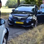 Twee auto’s botsen op kruising in Heythuysen