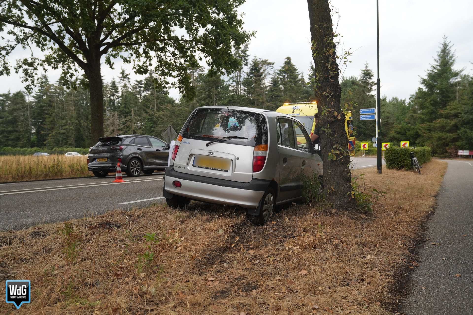 Voetganger gewond na uitwijkmanoeuvre in Budel