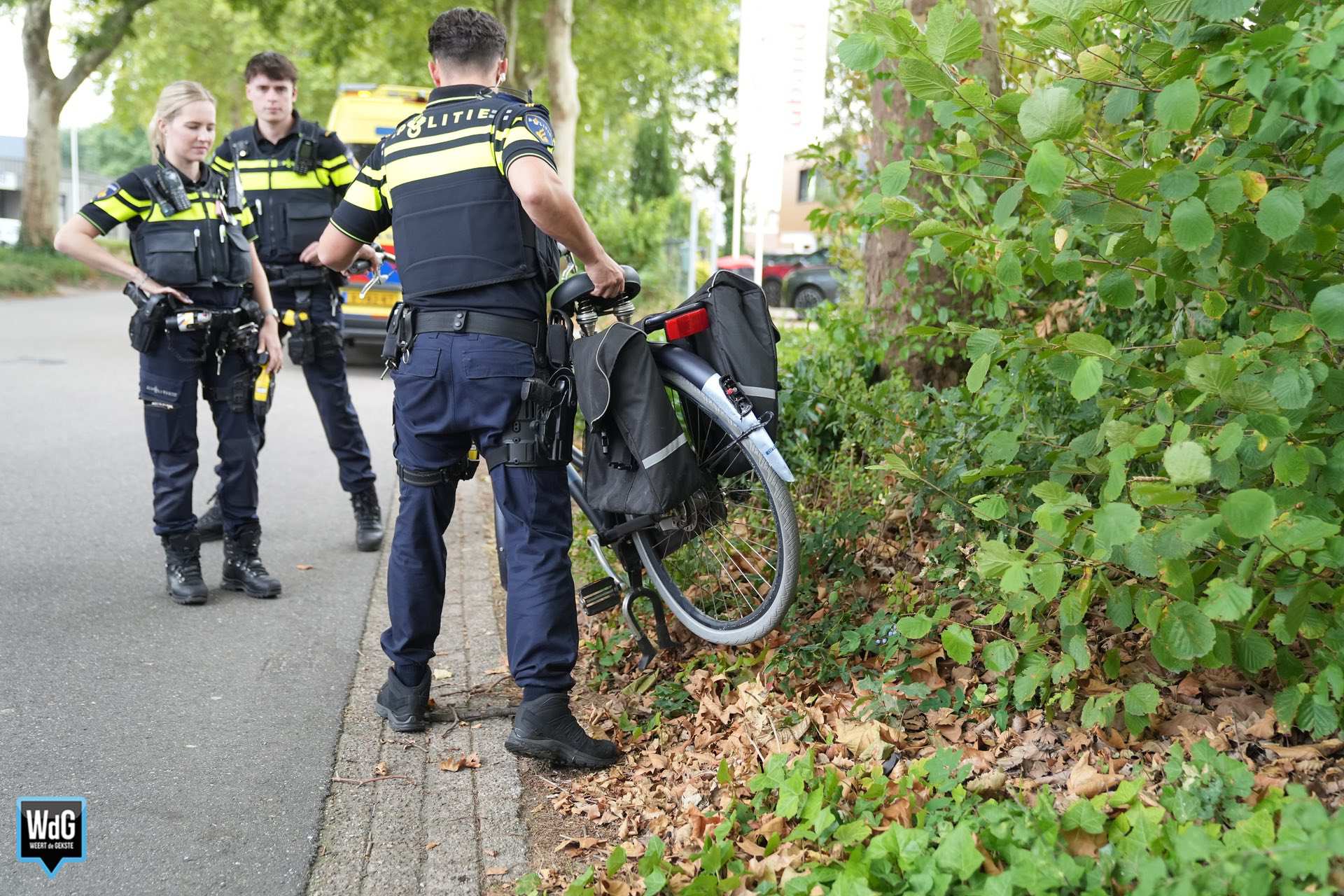 Fietser en vrachtwagen botsen op Risseweg