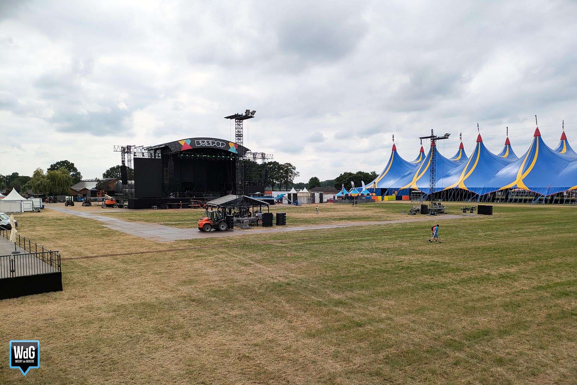 Een kijkje achter de schermen bij Bospop