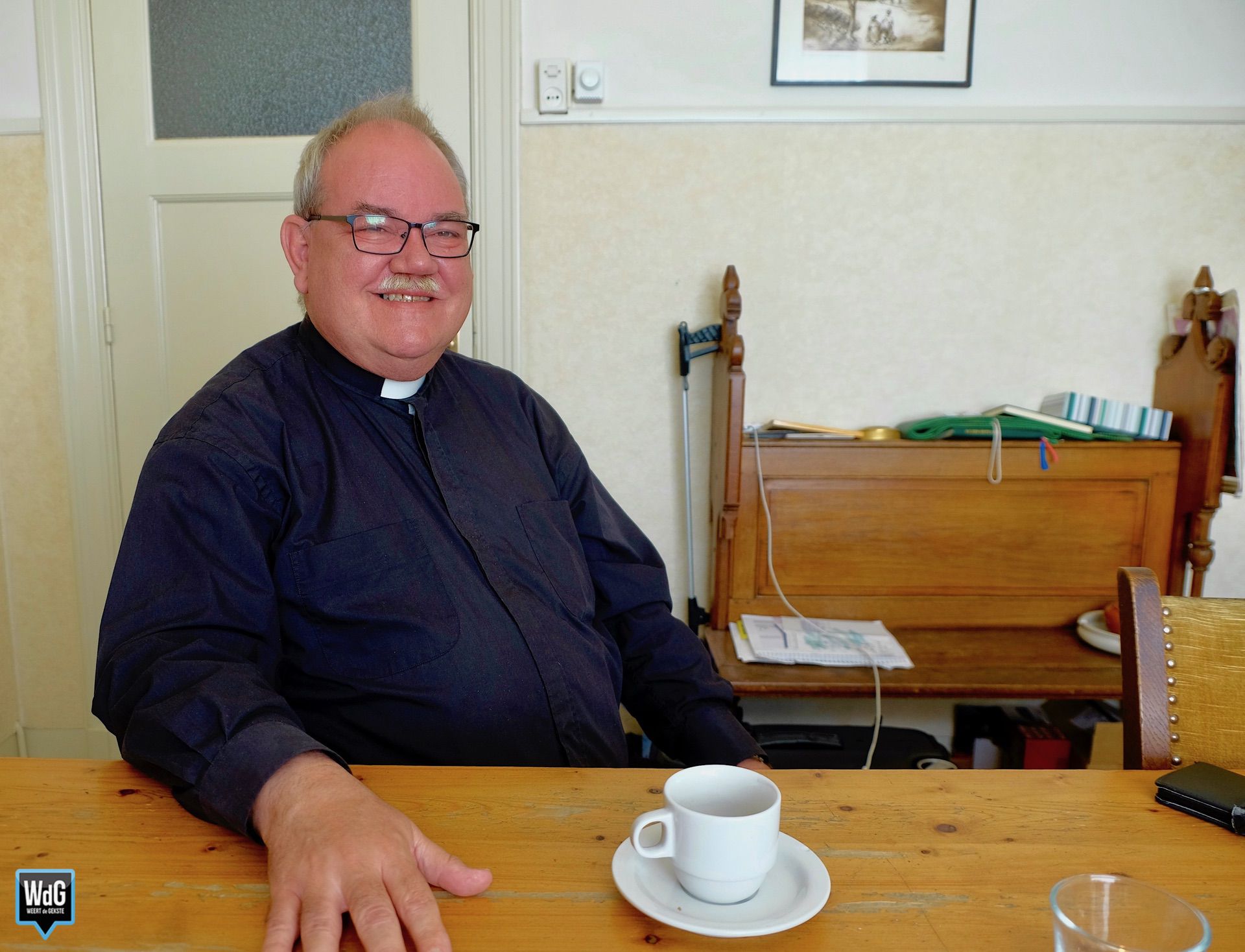 Pastoor Paul Tervoort. Archieffoto