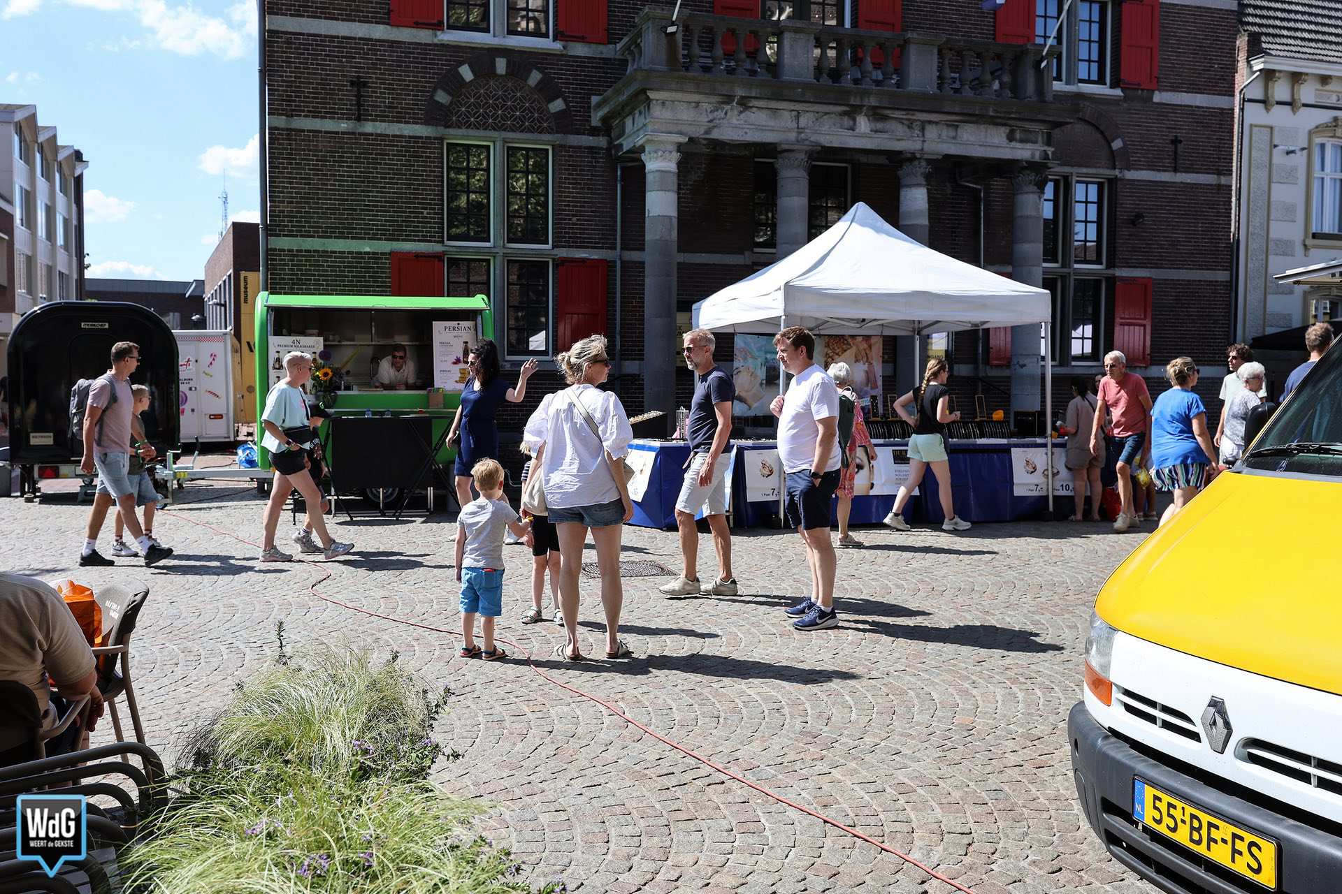 Weekmarkt in beeld