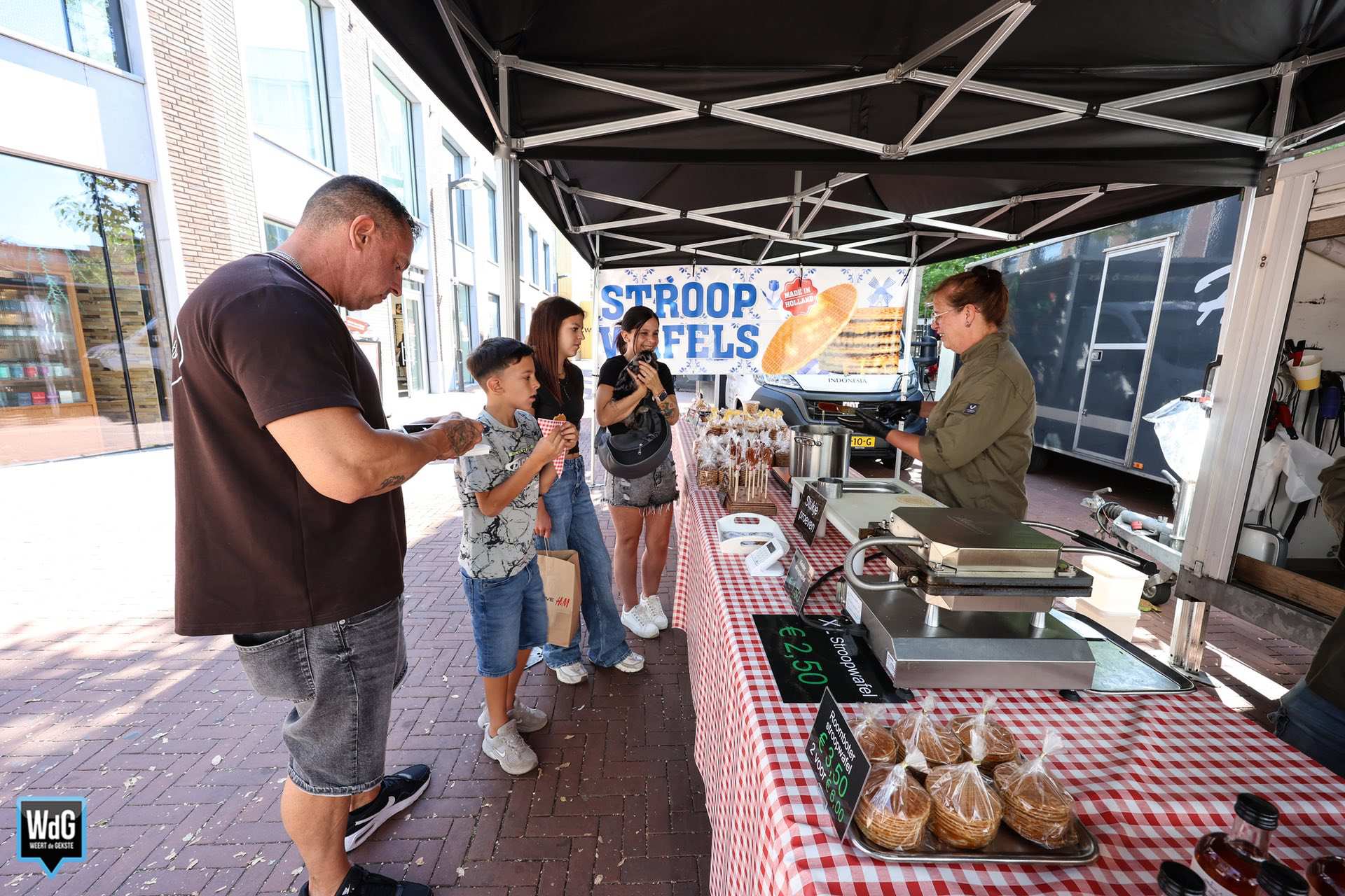 Weekmarkt in beeld