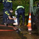 Autobrand op de Hooiruiter