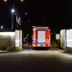 Brandweer rukt uit voor bolstaande accu bij AZC Budel