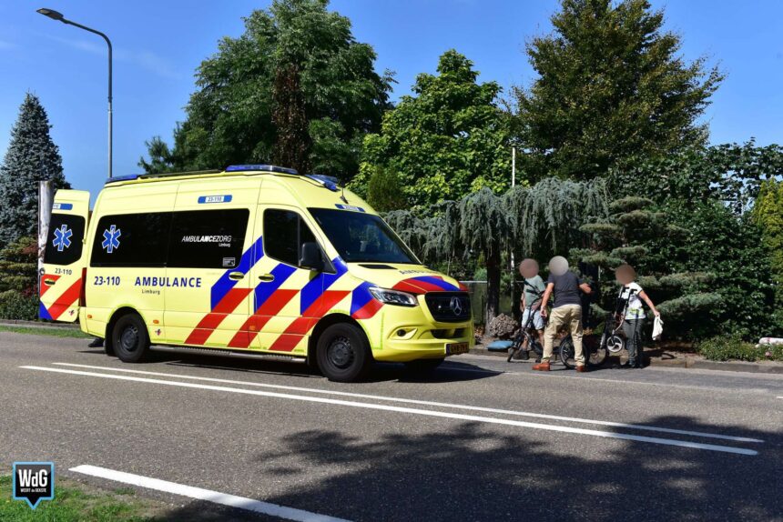 Gevallen fietsster Leveroy