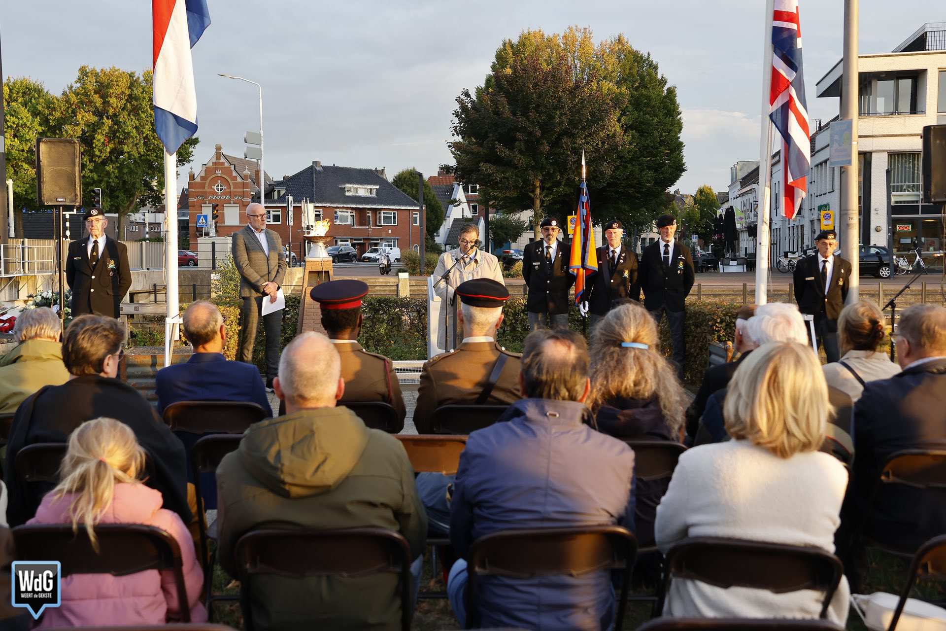Herdenking van de bevrijding van Weert op dinsdag 22 september