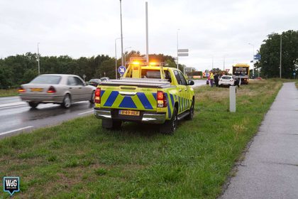 Twee auto's botsen op N280 bij Kelpen-Oler