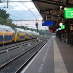 Muisstil op NS-station Weert tijdens 24-uursstaking