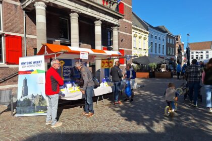 Ook de stadsgidsen zijn weer actief tijdens de Open Monumenten Dagen. Foto via Stadgidsen Weert