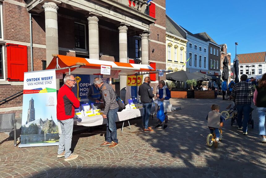 Ook de stadsgidsen zijn weer actief tijdens de Open Monumenten Dagen. Foto via Stadgidsen Weert