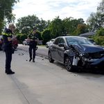 Botsing bij uitrit op Savelveld in Stramproy
