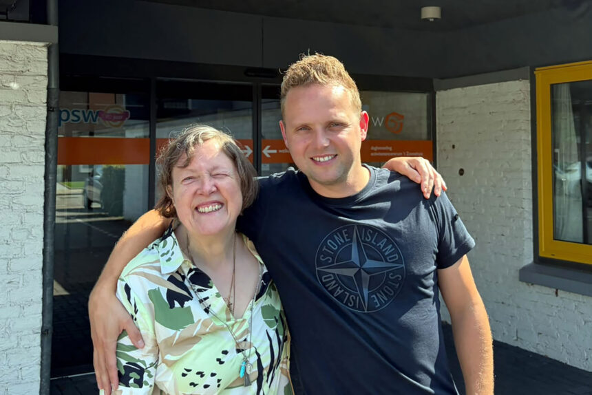 Anita en Roel aanwezig tijdens het WerkenbijPSW café