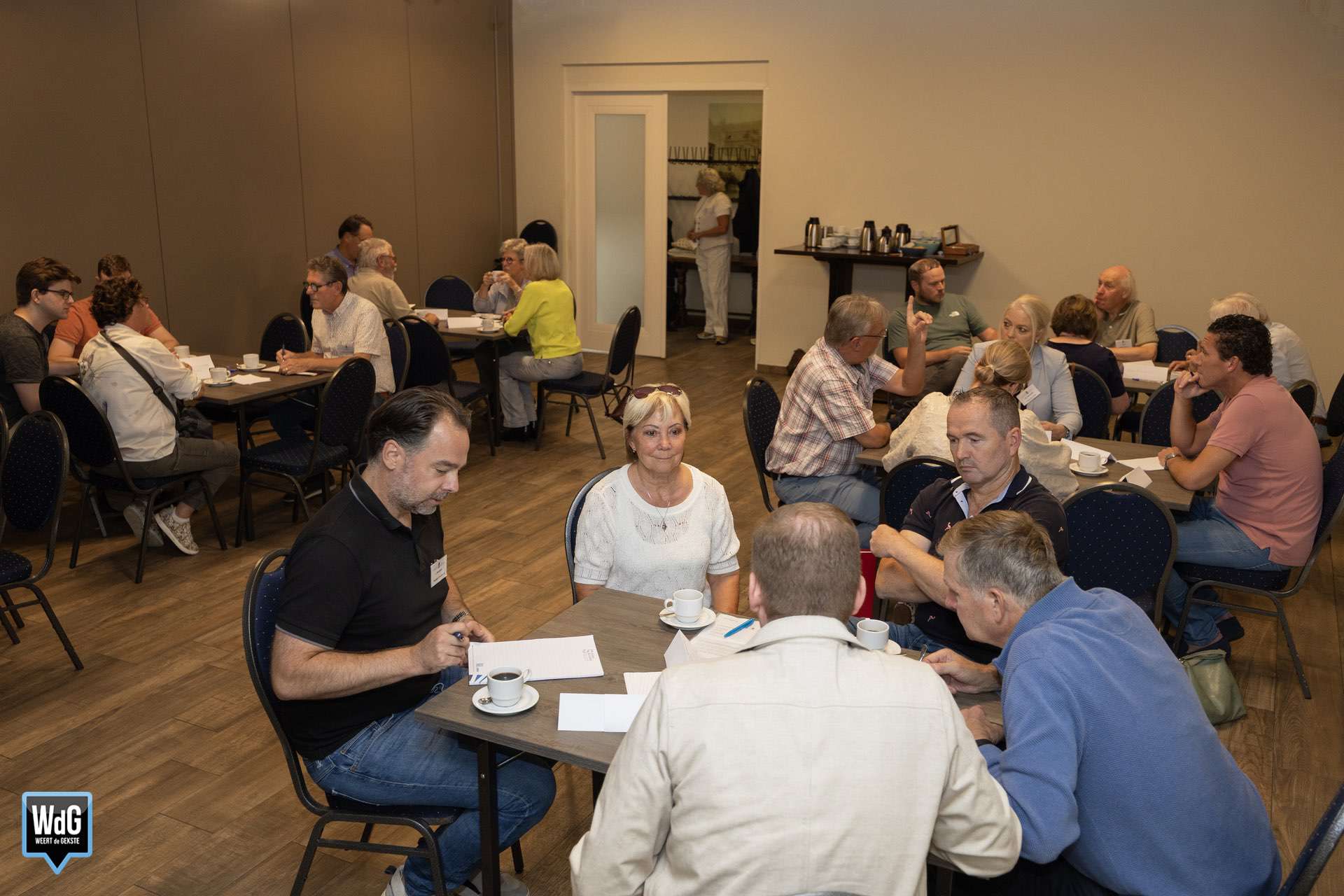 Raadscafé bij Café-Zaal De Hook in Weert