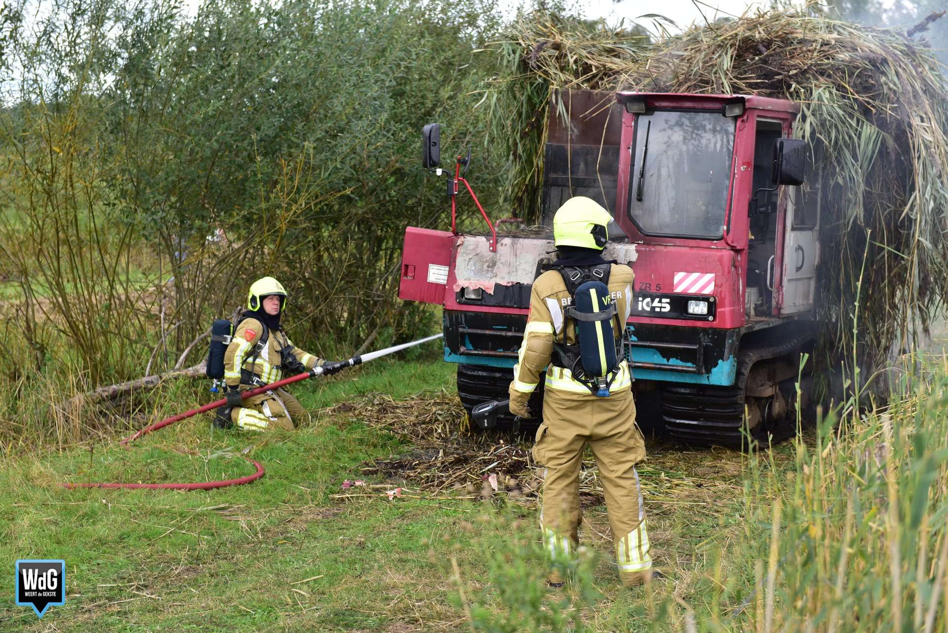 Voertuigbrand Heythuysen