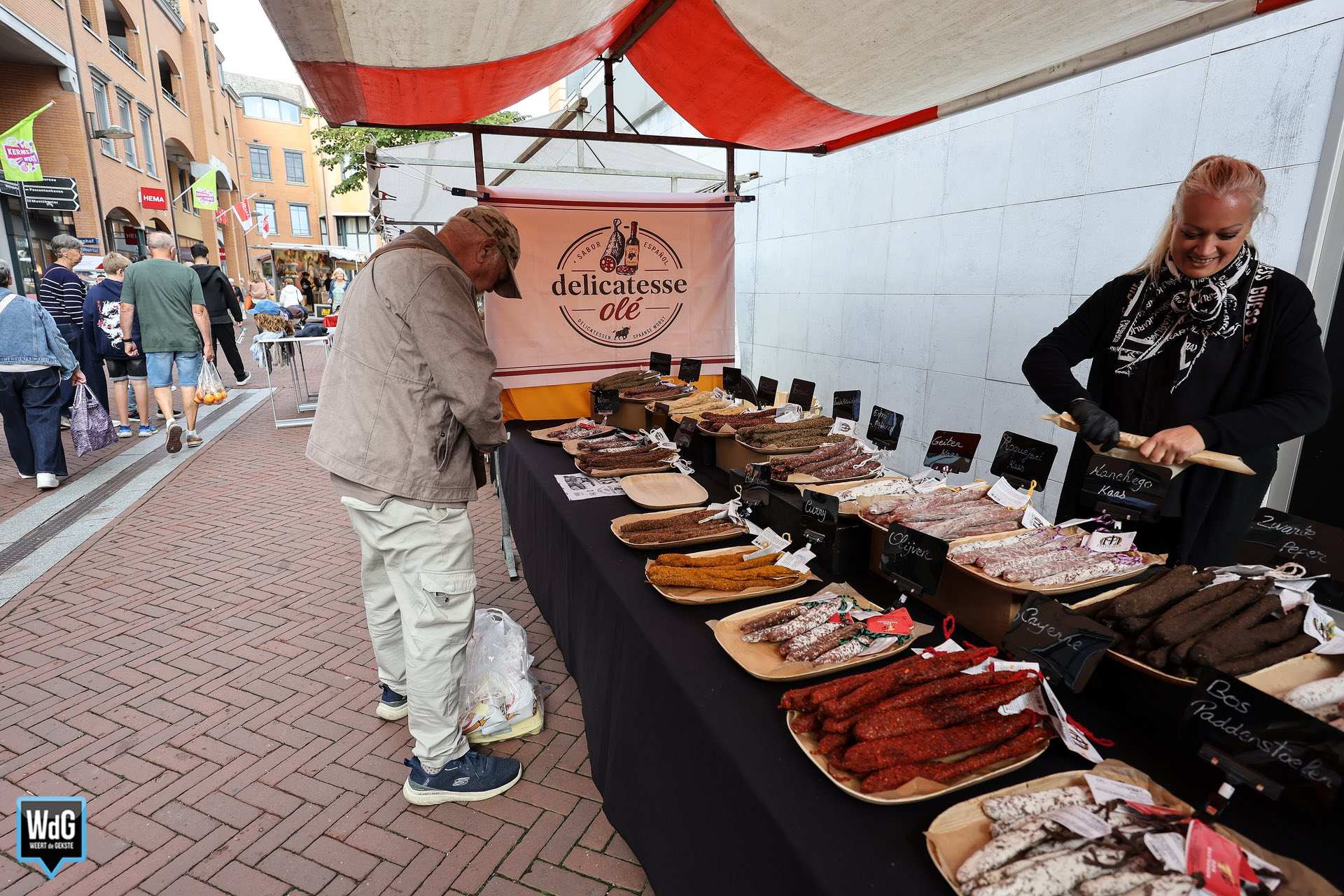 Weekmarkt in beeld