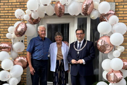 Jan en Nelly Franssen-Koolen vieren diamanten huwelijk - Ingestuurde foto